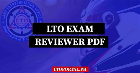 lto exam reviewer 2024 pdf free download|Download LTO Exam Reviewer PDF Files.